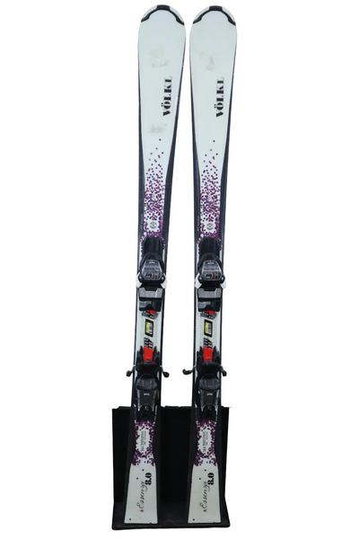 USED 2019 Volkl Essenza Skis with Marker FDT 10 Bindings 144cm