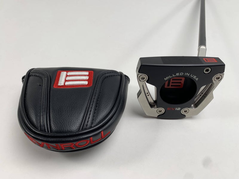 Evnroll EV12 Black Short Slant Putter 34" Mens RH HC