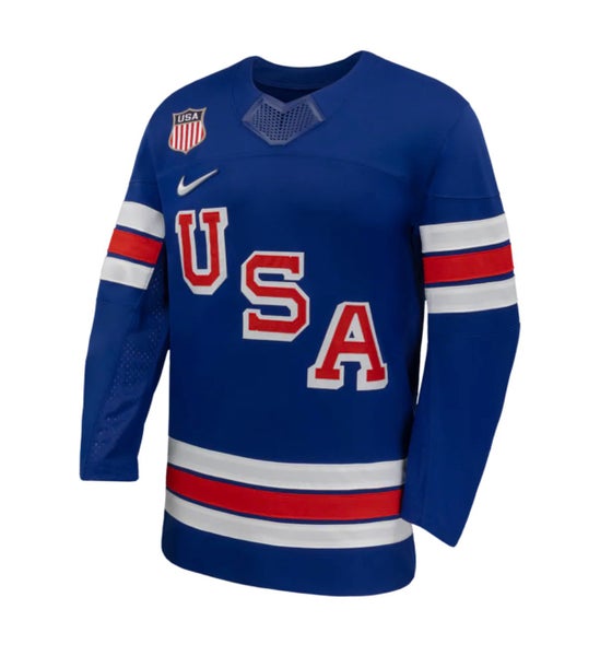 USA Hockey Nike 2026 Home Replica Jersey - Royal Size Men’s Large New with Tags