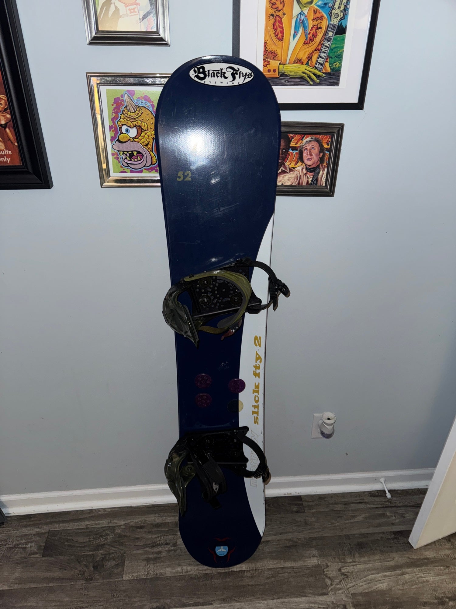 Unisex Morrow Slick FTY 2 Snowboard All Mountain Medium Flex