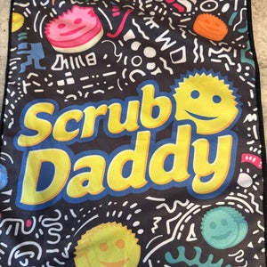 Scrub Daddy Golf Towel