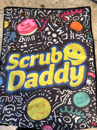Scrub Daddy Golf Towel