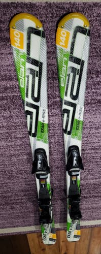 140cm Adult SKIS Elan Exar e-Rise w/ELAN ESP10 BINDINGS *USED* GOOD CONDITION/CLEANED