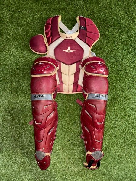 All Star System 7 Axis Catcher's Gear Boston College Adult