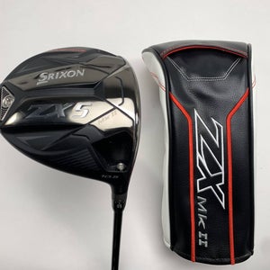 Srixon ZX5 MKII Driver 10.5* HZRDUS RDX Smoke Red 5.5 60g Regular RH HC