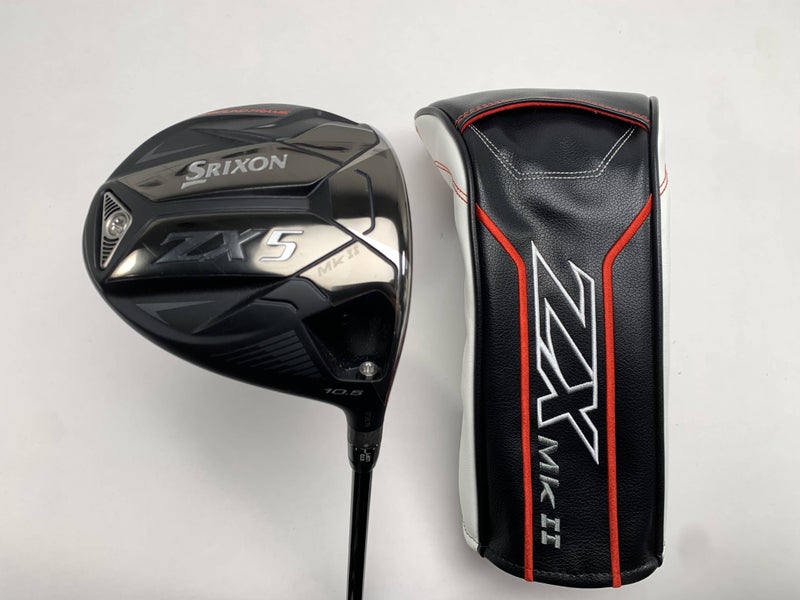 Srixon ZX5 MKII Driver 10.5* HZRDUS RDX Smoke Red 5.5 60g Regular RH HC