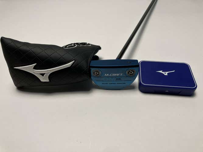 Mizuno OMOI Type V Blue Putter 35" Mens RH HC