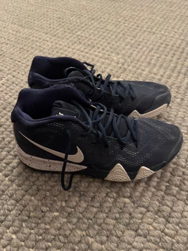 Navy Unisex Size M 10.0 (W 11.0) Nike Kyrie Flytrap 4 Shoes (Used)