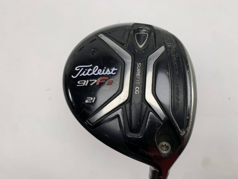 Titleist 917 F2 7 Fairway Wood 21* Diamana Red M+ 60x5ct 60g Senior RH