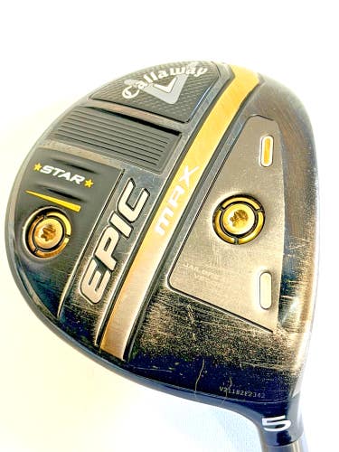 Callaway Epic Max Star 5 Wood 18 Head Only plus head cover
