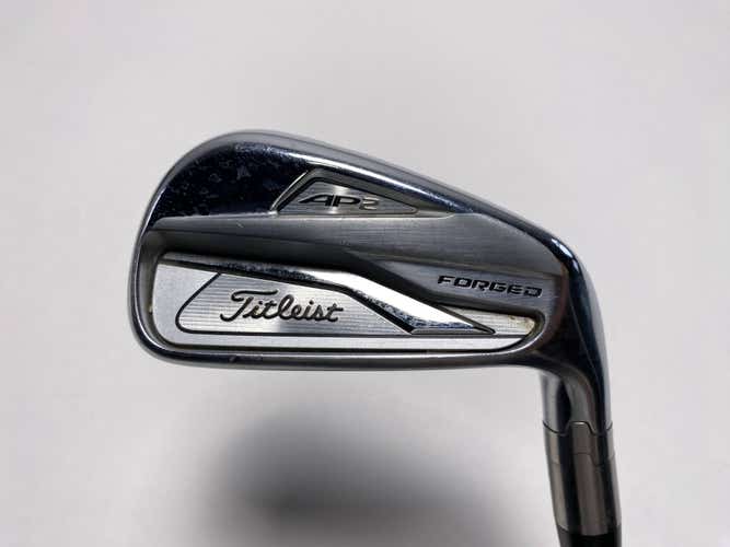 Titleist 718 AP2 Single 7 Iron Fitter 2* Flat AMT S300 Tour White Stiff RH