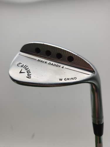 2018 CALLAWAY MACK DADDY 4 PLATINUM CHROME WEDGE 54*/12 STIFF DYNGOLD 35" GOOD