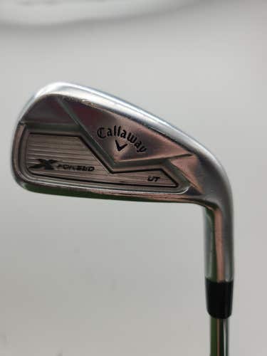 CALLAWAY X FORGED CF18 UT UTILITY IRON 21* STIFF PROJECTX RIFLE PRECISION GOOD
