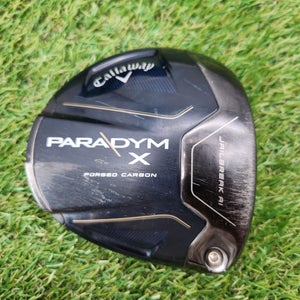 2023 CALLAWAY PARADYM X DRIVER 9* CLUBHEAD ONLY +HC FAIR
