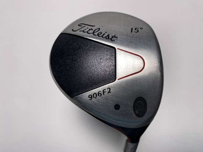 Titleist PT 906F2 3 Fairway Wood 15* Aldila NV Green 75g Stiff Graphite Mens RH