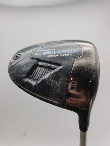 2024 CALLAWAY PARADYM AI SMOKE MAX FAST DRIVER 12* LADIES MITSU ELDIO +HC VERYGO