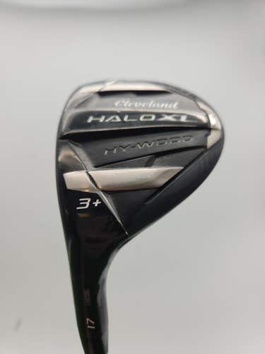 LEFTY 2024 CLEVELAND HALO XL 3 WOOD 17* STIFF ALDILA ASCENT 40 VERYGOOD