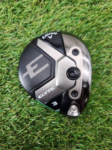 2025 CALLAWAY ELYTE TRIP DMND 3 WOOD 15* CLUBHEAD ONLY DEMO
