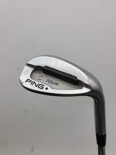 2007 PING TOUR W BRUSHED SILVER WEDGE 60*/10 STIFF PING 35" FAIR