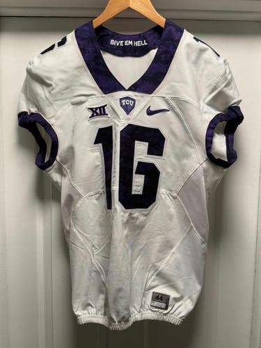Team Issued TCU Horned Frogs Football Jersey