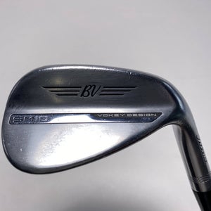 Titleist Vokey SM10 Tour Chrome Wedge 50* 12 Bounce F-Grind Wedge Steel Mens RH