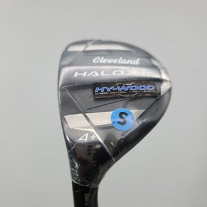 NEW LEFTY 2024 CLEVELAND HALO XL HY 4 WOOD 20* STIFF ALDILA ASCENT 40 BRANDNEW