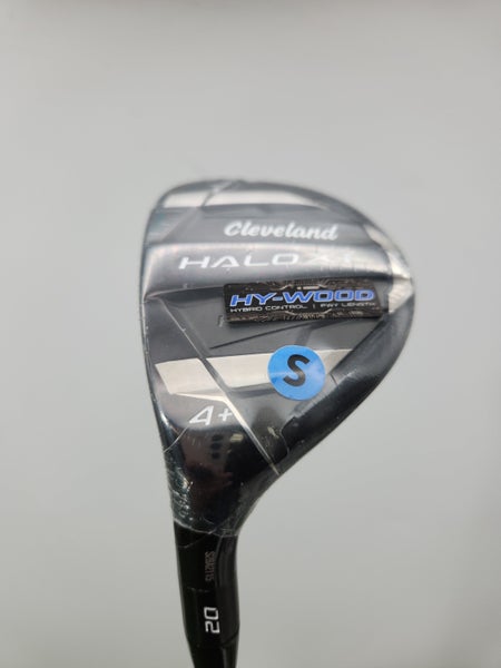 NEW LEFTY 2024 CLEVELAND HALO XL HY 4 WOOD 20* STIFF ALDILA ASCENT 40 BRANDNEW