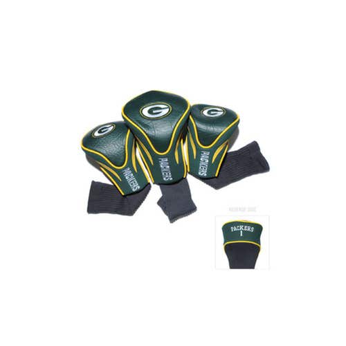Team Golf Contour Golf Club Headcovers 3pk (Green Bay Packers) NFL NEW