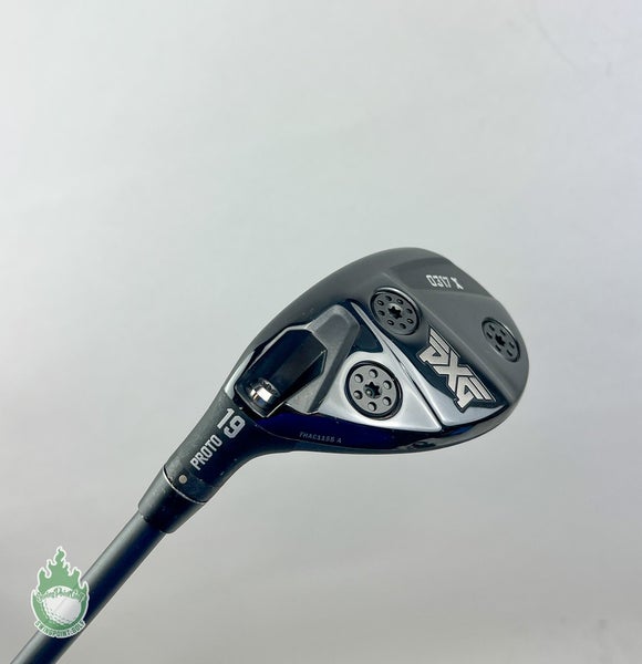 Left Handed PXG 0317X Proto Hybrid 19* HZRDUS 80g Stiff Flex Graphite Golf Club