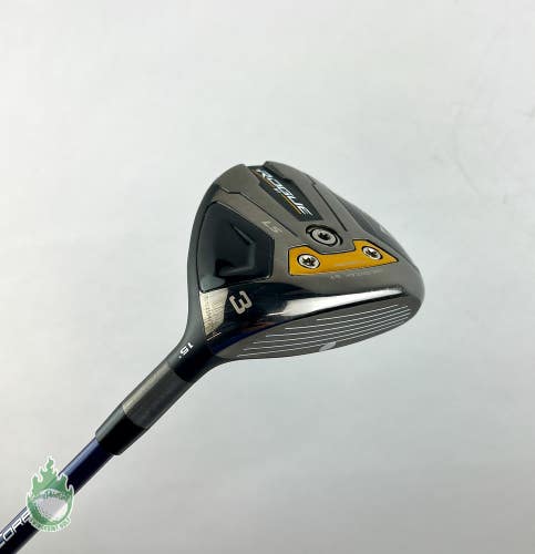 Tour Issue Callaway Rogue ST LS 3 Wood 15* Ventus 8-TX Stiff Flex Graphite Golf