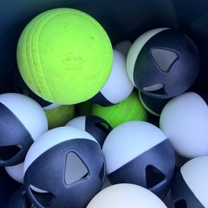 Jugs Softballs and Wiffles (Very Lightly Used)