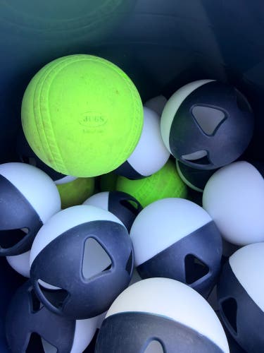 Jugs Softballs and Wiffles (Very Lightly Used)