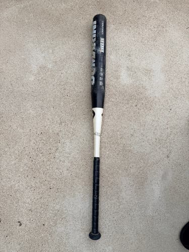 2008 DeMarini White Steel Hybrid Bat (-6) 28 oz 34" (Used)