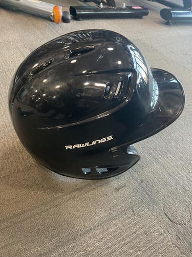 Used Rawlings BATTING HELMET Batting Helmet No Mask Black LG 11614-S000229389