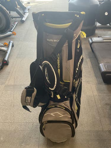Used Sun Mountain 4 WAY STAND BAG Mens Stand Bag Grey 11614-S000229370