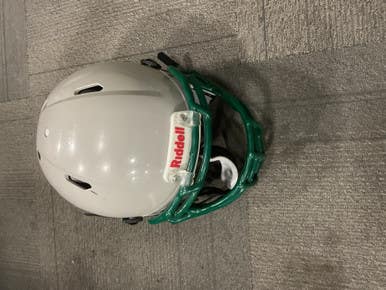 Used Riddell SPEED FB Helmet Grey MD 11614-S000229341