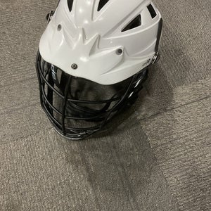 Used Cascade CPV R Lacrosse Helmet White MD 11614-S000229342
