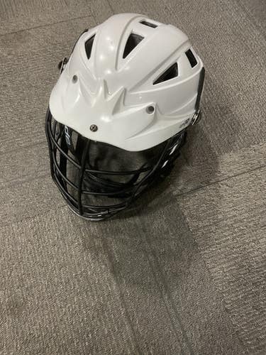 Used Cascade CPV R Lacrosse Helmet White MD 11614-S000229342