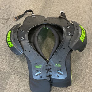 Used Douglas COMMANDO FB Shoulder Pads Black XL 11614-S000229336