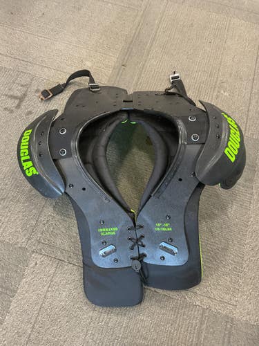 Used Douglas COMMANDO FB Shoulder Pads Black XL 11614-S000229336