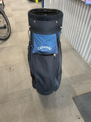 Used Callaway CALLAWAY GOLF 6 WAY CART BAG Mens Cart Bag Navy Blue 11614-S000229330