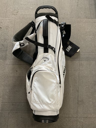 Used Callaway 12 WAY STAND BAG Womens Stand Bag White 11614-S000229477