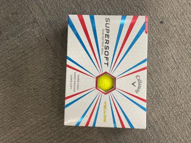 Used Callaway SUPERSOFT 12 PACK YELLOW 12 Pack - Golf Balls 11614-S000229468