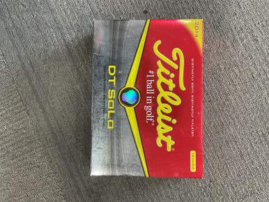 Used Titleist DT SOLO YELLOW 12 Pack - Golf Balls 11614-S000229467