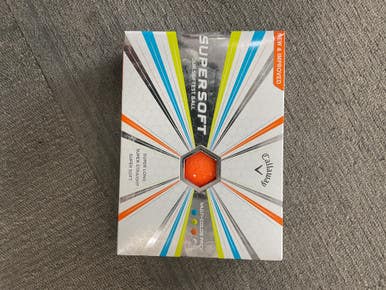 Used Callaway SUPERSOFT 12 PACK MULTI-COLOR 12 Pack - Golf Balls 11614-S000229469
