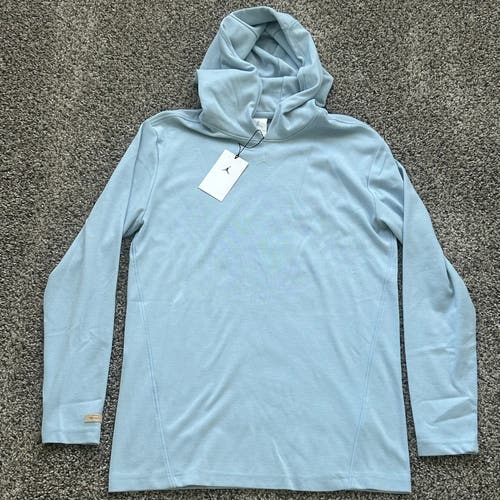Nike Jordan Sport Men's Pullover Golf Hoodie Blue Mens Size Small HQ8494-440