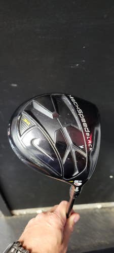 Used Nike SQ MACH SPEED BLACK ROUND Mens Driver RH 9.5 Degree 11497-S000154978