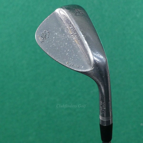 Titleist Vokey SM5 Tour Chrome F Grind 52-12 52 GW Gap Wedge Factory Steel