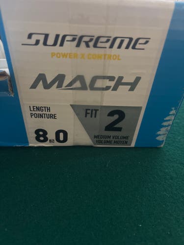 Bauer Supreme Mach Hockey Skates size 8 fit 2 (New)