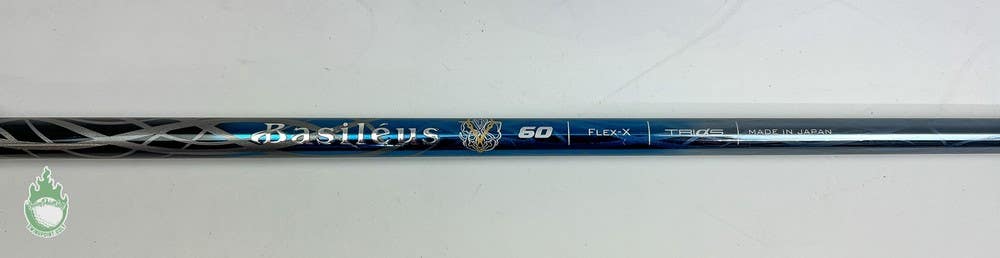 Used Basileus Trias 60g Extra Stiff Flex Graphite Driver Shaft Ping Tip 45"
